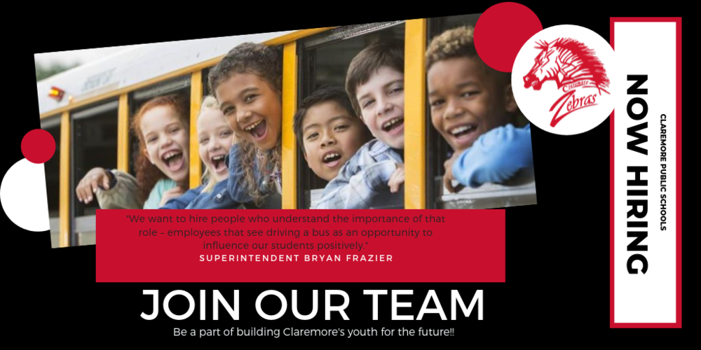 Now hiring bus drivers