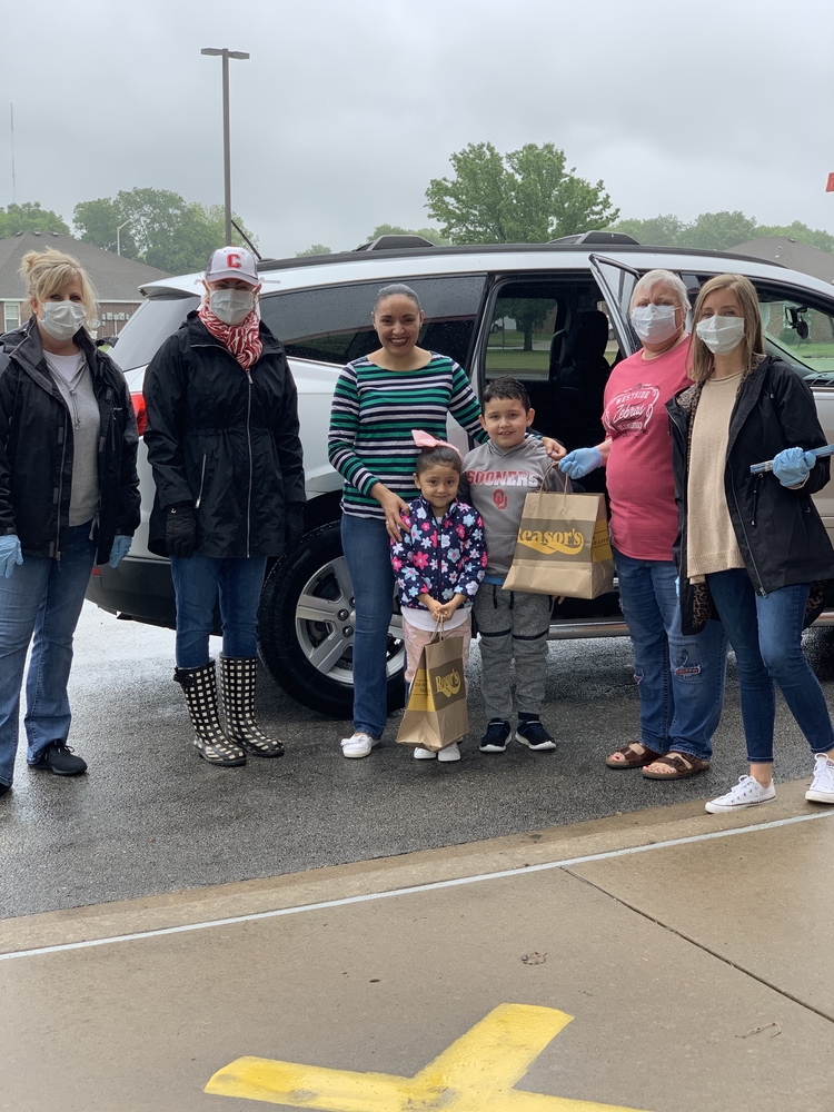 Students picked up their items this week.