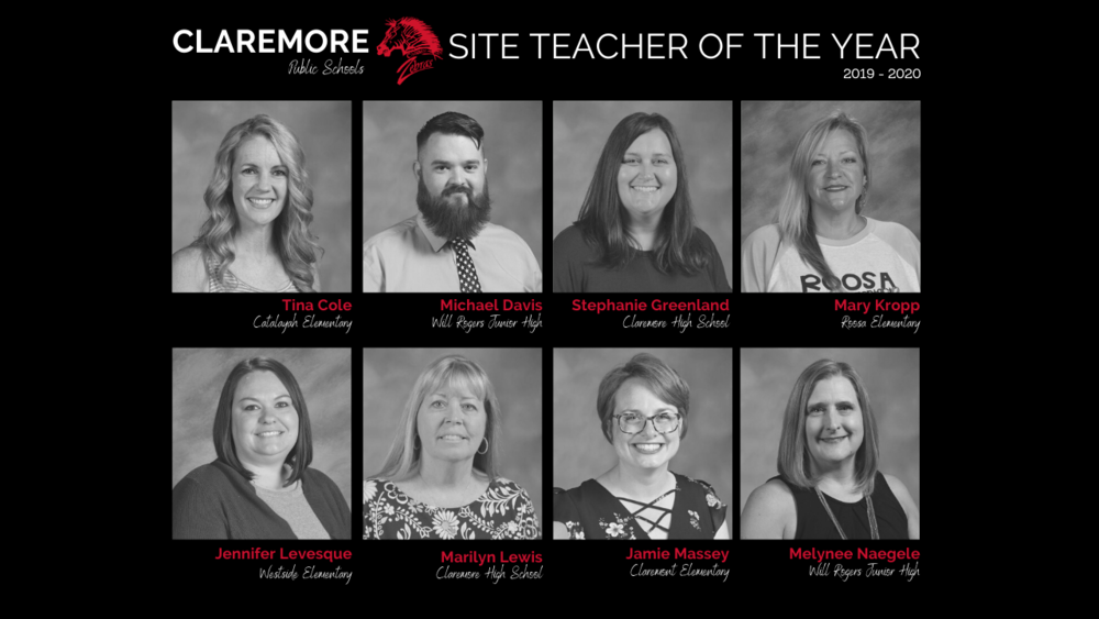 CPS celebrates the eight Site Teachers of the Year for the 2019-20 school year.