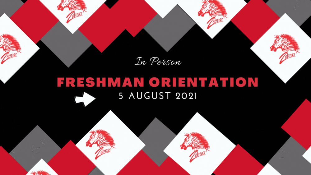 Freshman Orientation Scheduled