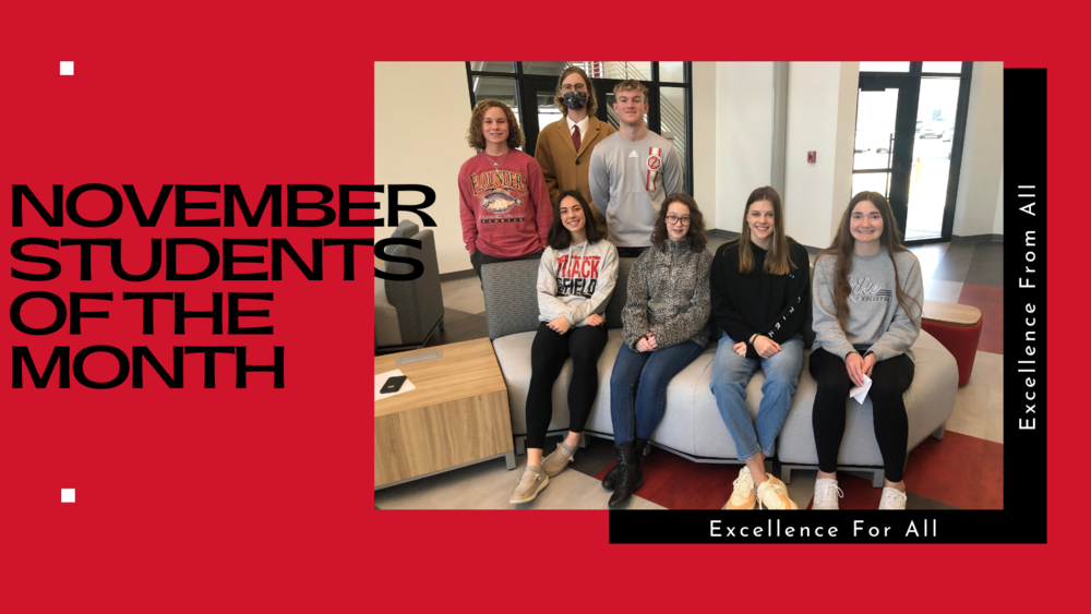 Students of the Month - November