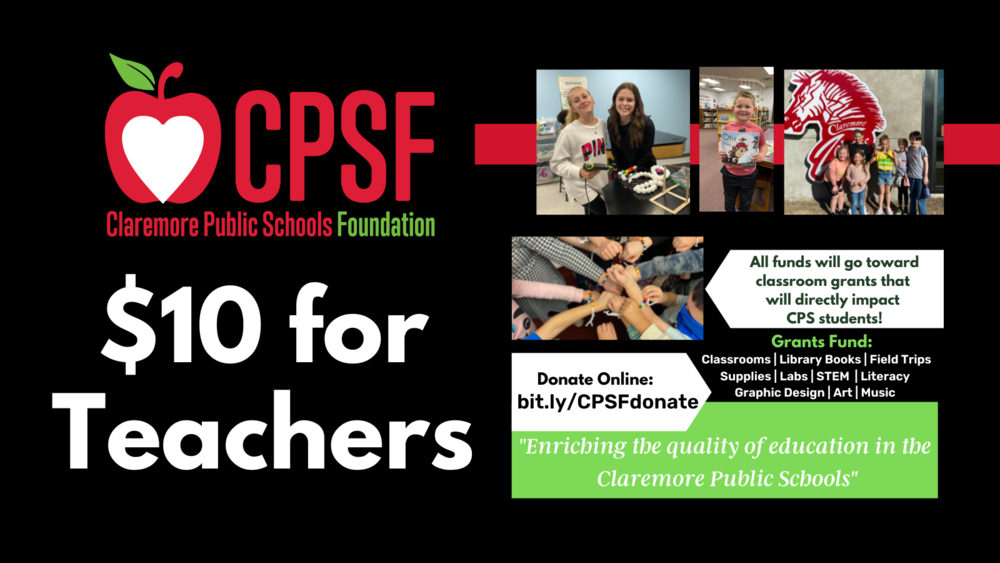 Flyer for $10 for Teachers - kids photos