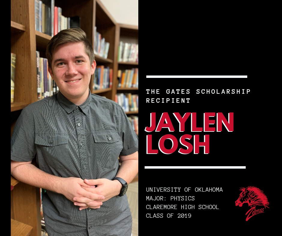Jaylen Losh Selected as a Gates Scholar 