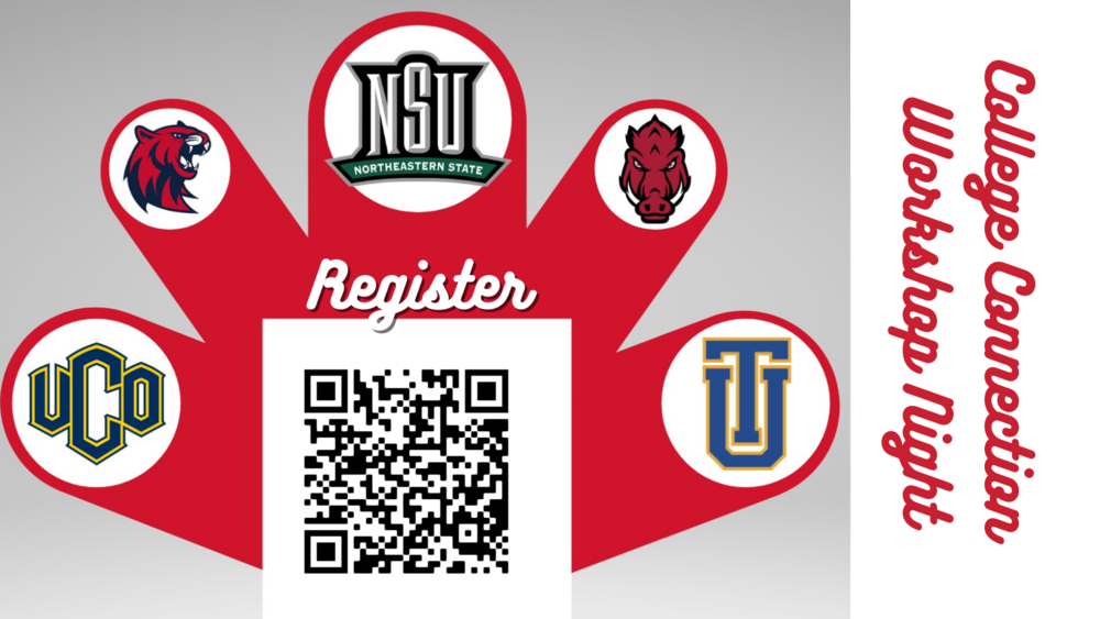 College Logos on Registration QR code