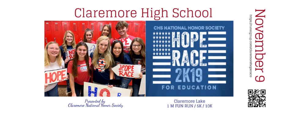 CHS Hope Race for Education November 9th