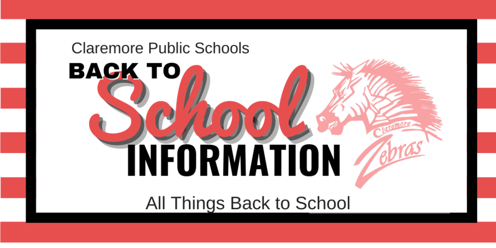 zebra logo - back to school info