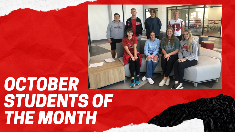 Students of the Month - October