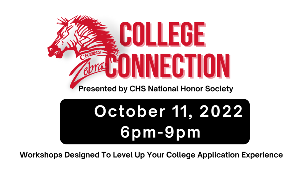 Zebra logo and College Connection text