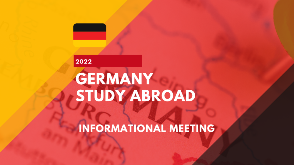 ​EDUCATIONAL TRAVEL ABROAD OPPORTUNITY  - GERMANY 2022