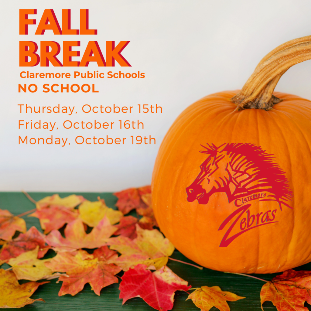 Fall Break Oct. 15-19