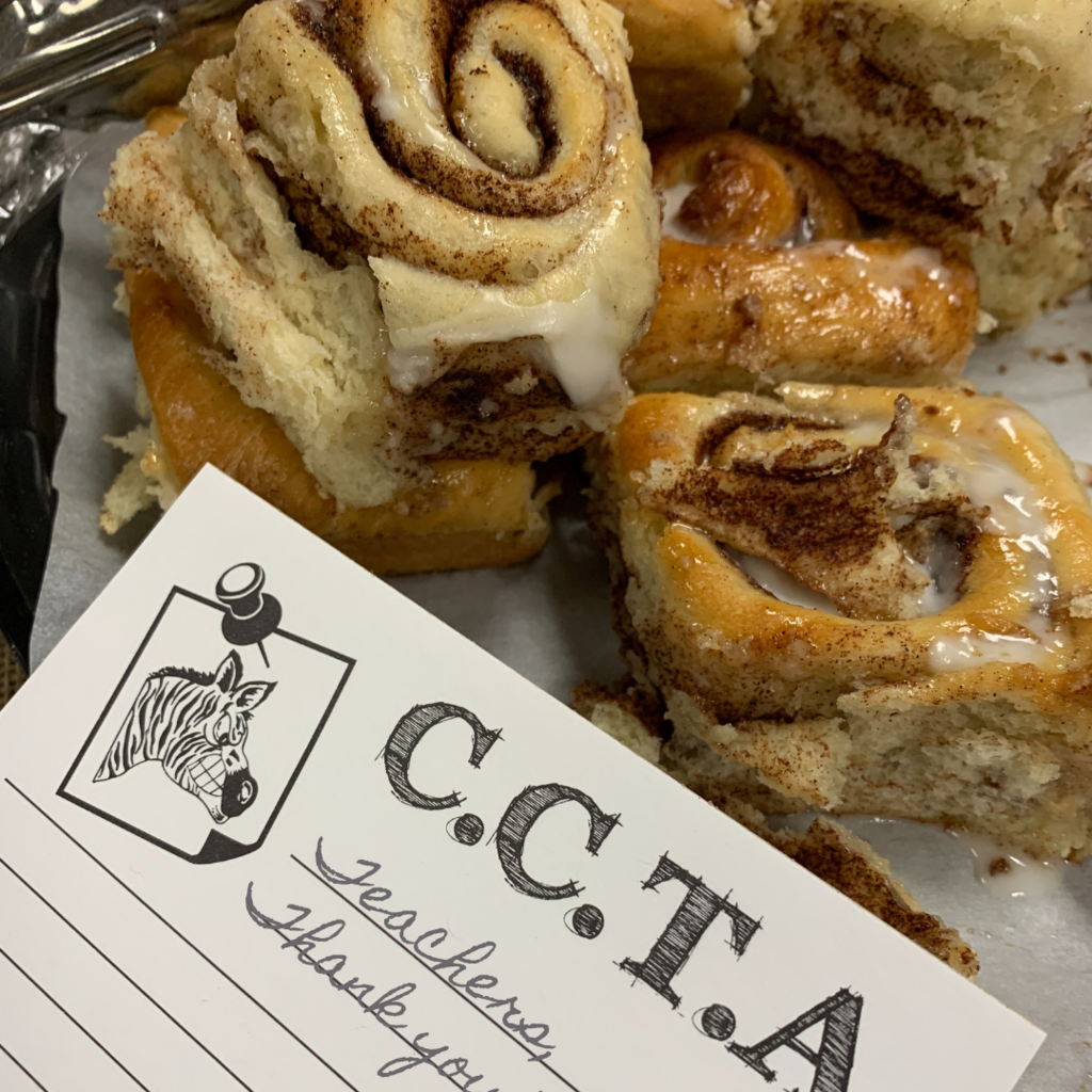 Cinnamon rolls from CCTA
