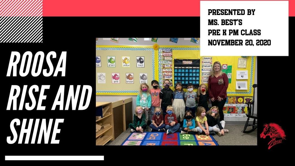 Ms. Best's PM Pre K class