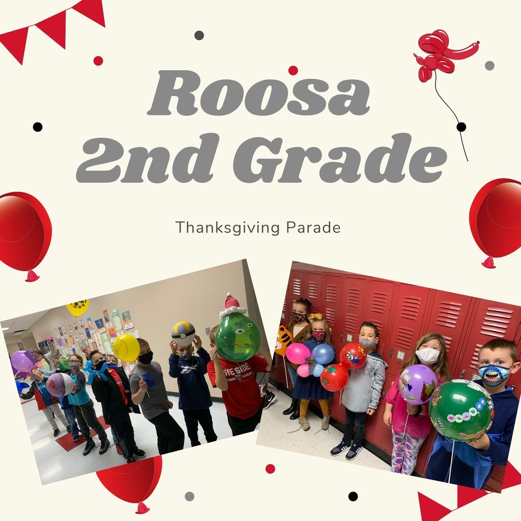 2nd Grade Thanksgiving Parade
