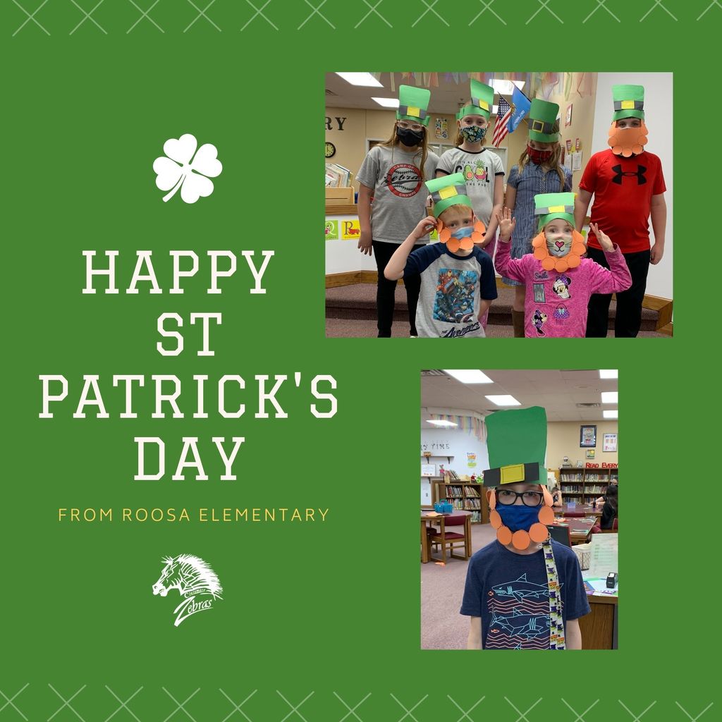 Happy St. Patrick's Day from Roosa