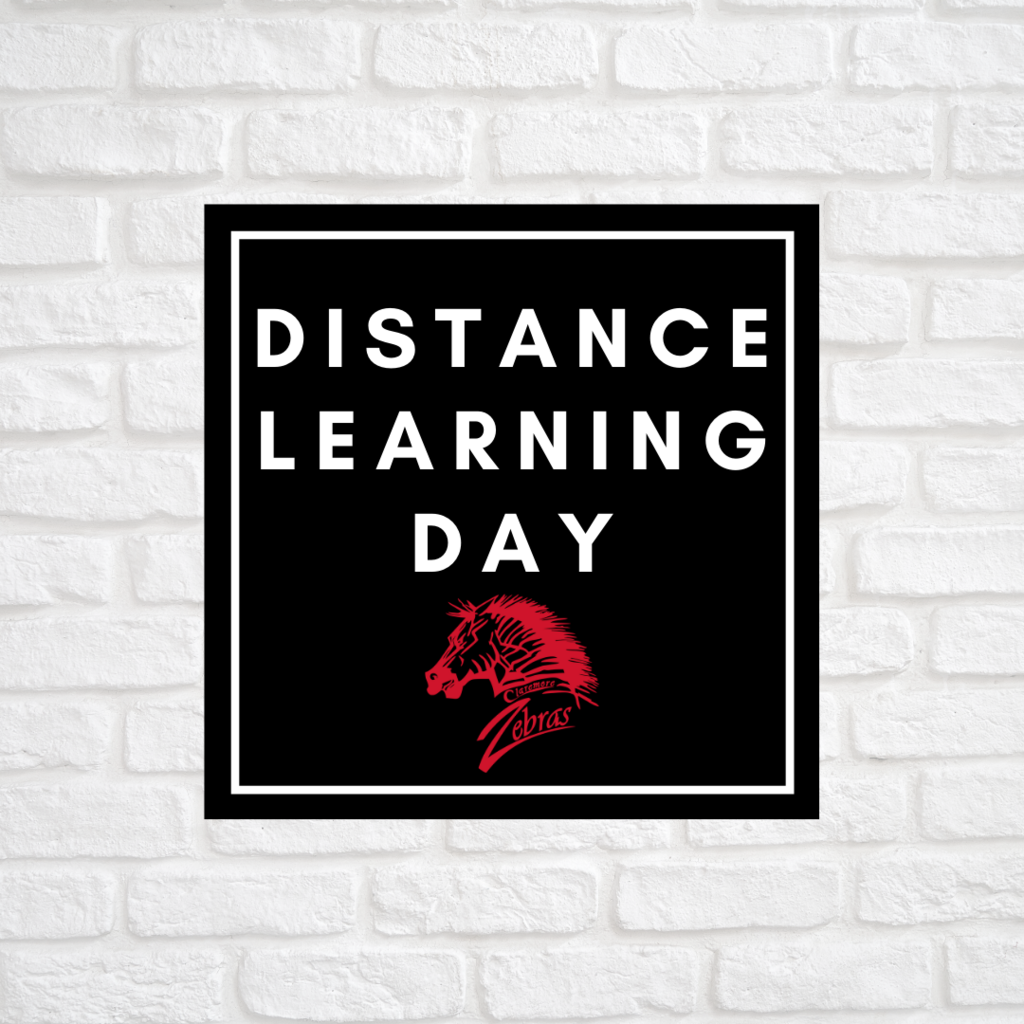 It's another Distance Learning Day, Zebras! Please remember to have your student log on and complete their work on Google Classroom! #CPSZEBRAPRIDE