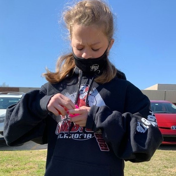 Mrs. Harrison created a fun math activity for her students before Easter! Students were asked to match up Easter egg halves with equivalent fractions, decimals, etc. These students had a blast!