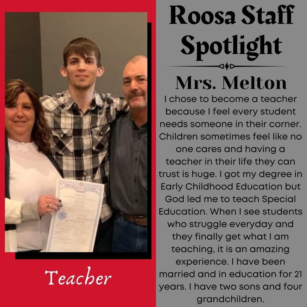 Mrs. Melton Staff Spotlight
