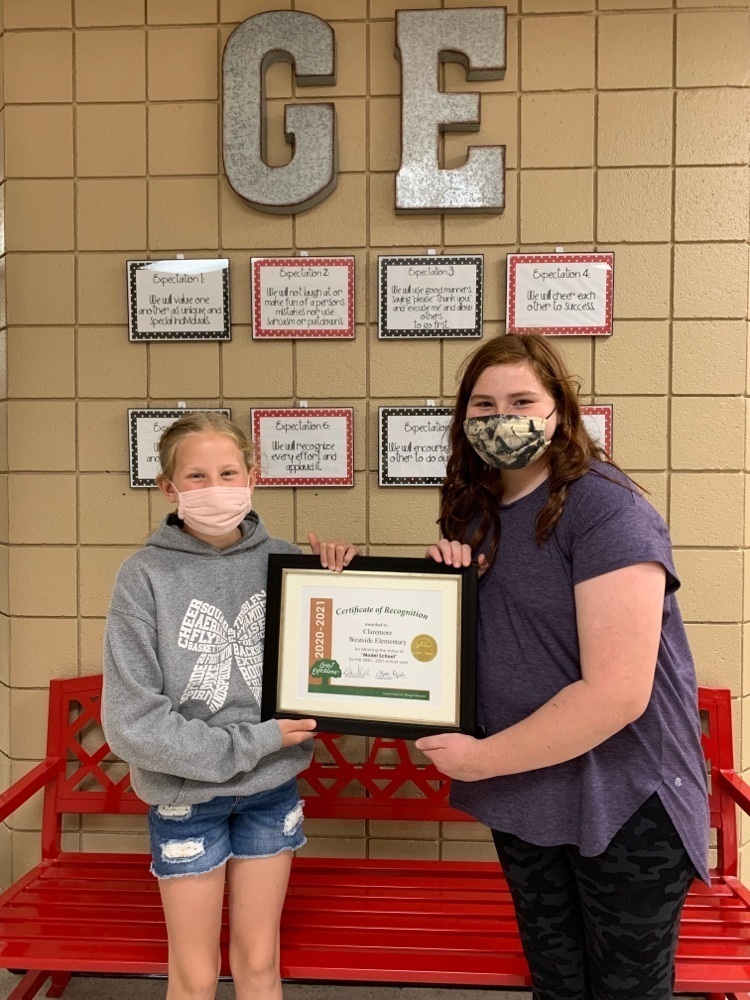Westside makes GE Model school for the 3rd year in a row!! Way to go Westside! We are so proud of you!!