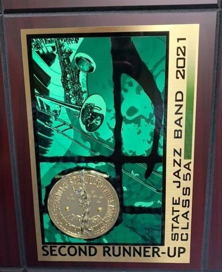 I am so PROUD of our young jazzers! Two days of touring Oklahoma capped off with an OUTSTANDING performance at State Jazz Contest- Straight Ones from the judges and 2nd Runner up in the point totals! What an achievement during a year like this!