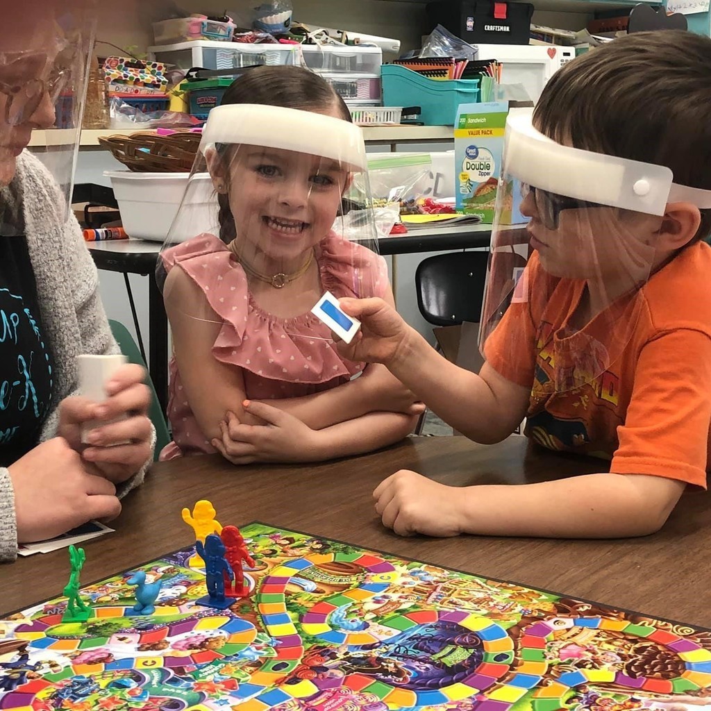 There are so many foundational skills to reinforce when playing Candyland - colors, shapes, and counting are a few of them. But it is also full of character lessons - taking turns, patience, being a gracious winner, a supportive loser, and celebrating others' successes. Character counts! #CPSZEBRAPRIDE