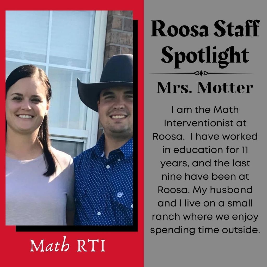 Mrs. Motter Staff Spotlight