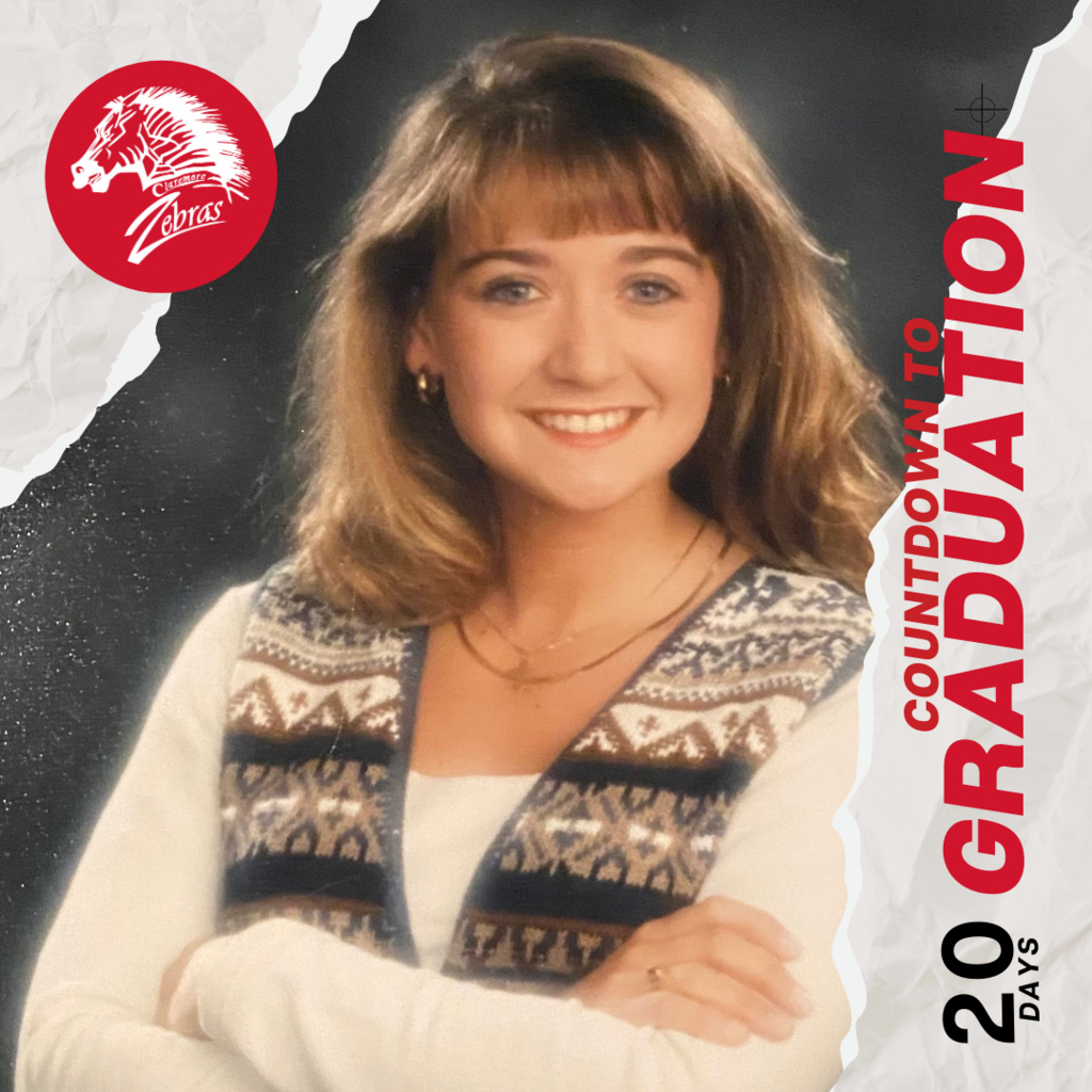 It’s May, and we know what that means… COUNTDOWN TO GRADUATION! Let’s have a little fun as we anticipate and reflect on the last 13 school years of the Class of 2021! Over the next 21 days, we will feature a graduation/senior photo of one of the teachers who helped build a foundation for this graduating class at CPS. 20 days - What do you know about this teacher?