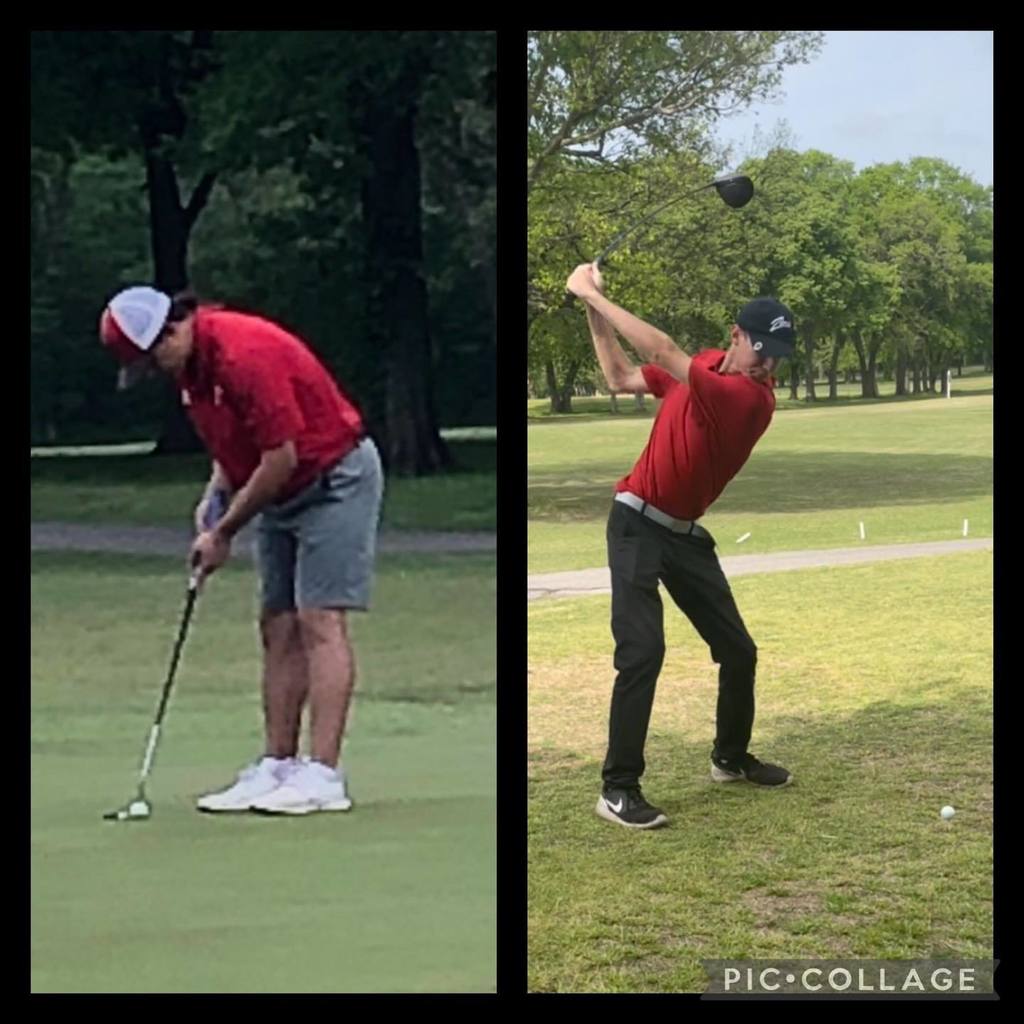 Zebra Golf senior Christian secured his 3rd straight appearance to the 5-A State Golf Tournament while senior Hayden plays his way to his first State Tournament in 2021. They are headed to Meadowbrook! #ZebraGolf2021