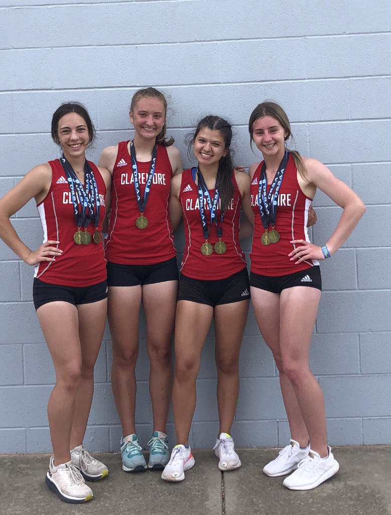 Girls State Track Meet - Claremore brings home 2 - 3rd place medals!