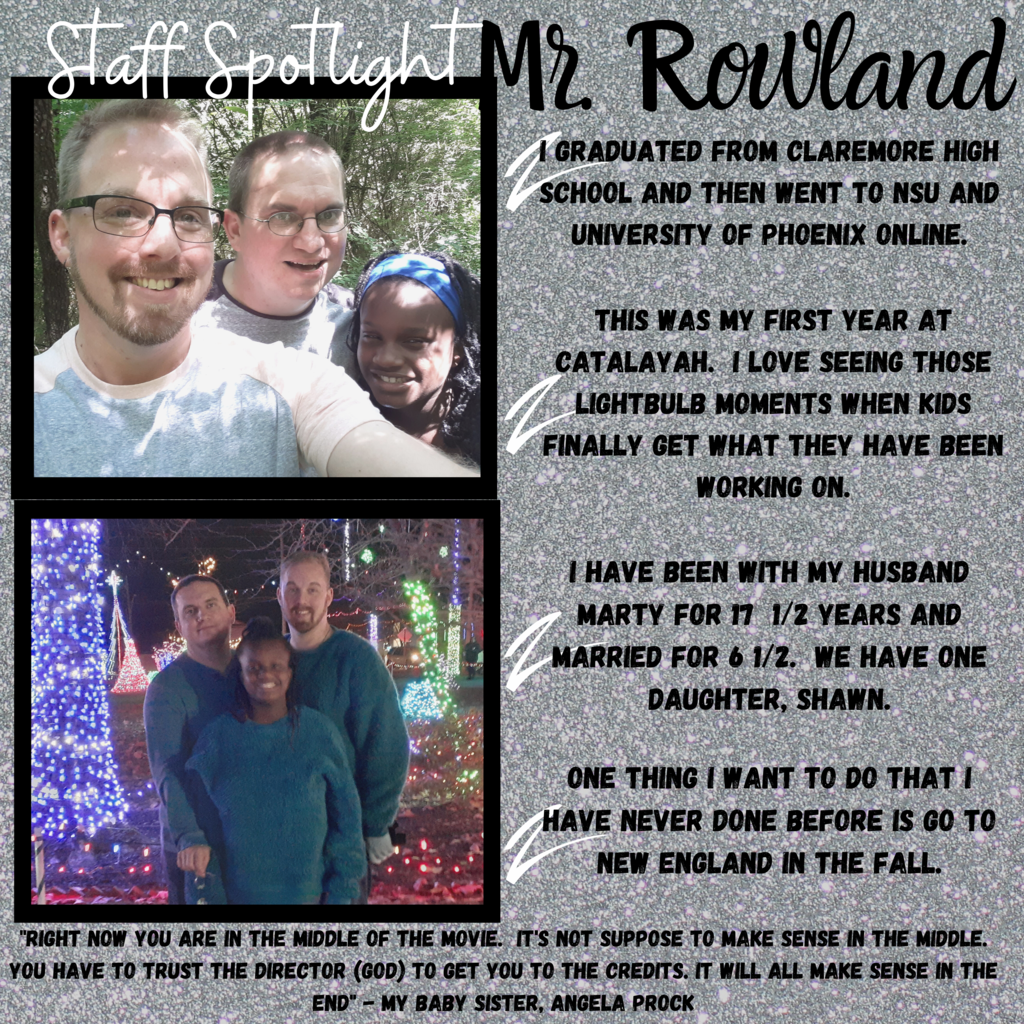 STAFF SPOTLIGHT