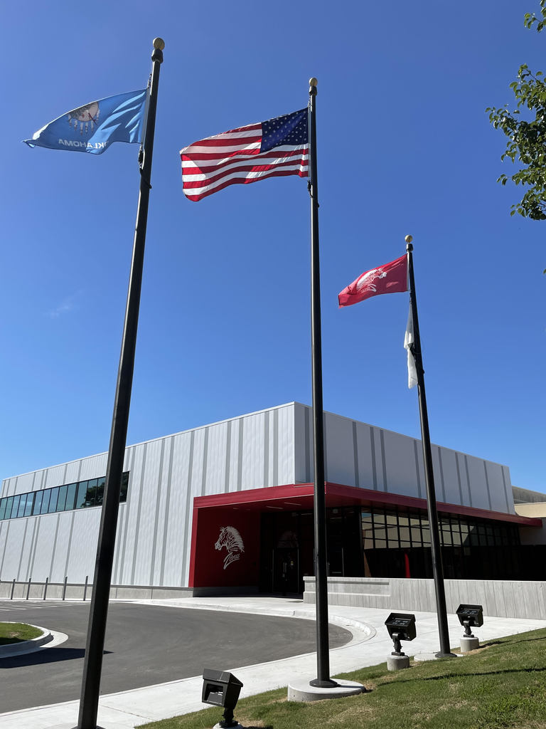 It's FLAG DAY. Here are our new flags and poles at Claremont and Will Rogers Junior High made possible with the #ZebraBond2019. We'd love to see your flags flying. Post a pic in the comments. It is the day, 244 years ago, when Congress commemorated Betsy Ross' creation of the Stars & Stripes as our national flag. The flag has looked different throughout those years, of course, 27 variations, actually, as America grew through the colonies to the 50 states represented in the white stars today. #CPSZEBRAPRIDE