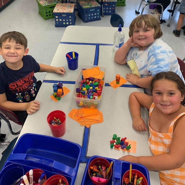 In Mrs. Sanders's class at Westside, they are working on number sense for the next few weeks and the importance of recognizing number words and numbers quickly in groups, with tallies, dice, ten frames, in groups of ones and tens, and even on their fingers. This is so essential for math success in later grades! #CPSZEBRAPRIDE