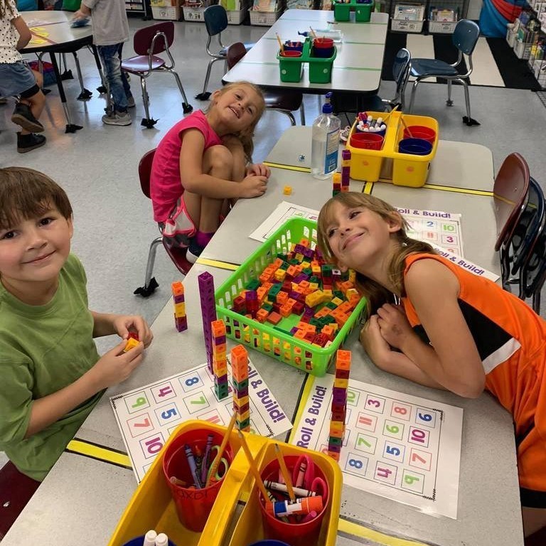 In Mrs. Sanders's class at Westside, they are working on number sense for the next few weeks and the importance of recognizing number words and numbers quickly in groups, with tallies, dice, ten frames, in groups of ones and tens, and even on their fingers. This is so essential for math success in later grades! #CPSZEBRAPRIDE