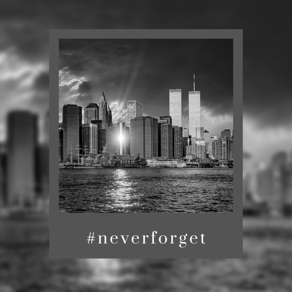 Tomorrow marks the 20th anniversary of 9/11, and we will #neverforget. 