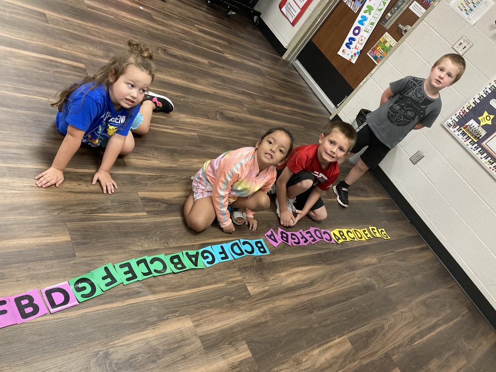 Kindergarten students are having a blast learning the Musical alphabet in their lessons with Mrs. Keener, our music teacher! Do you know the musical alphabet? #CPSZEBRAPRIDE