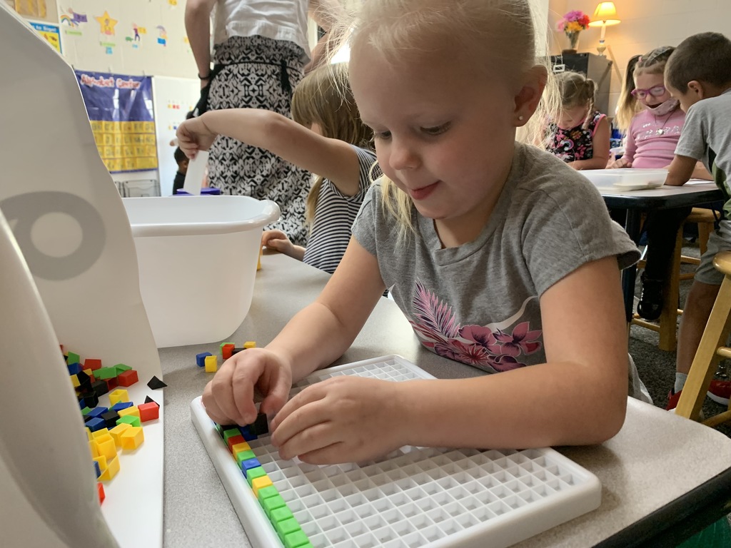 Pre-K loves centers! Did you know that centers can help students grow socially while also becoming more self-aware? The time that students spend in centers increases time management skills, regulation skills and even helps students to identify their own interests. #CPSZEBRAPRIDE