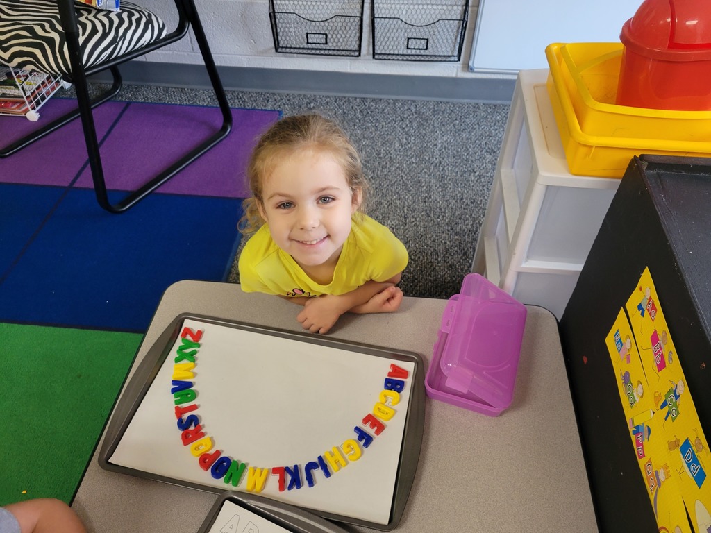 One of the foundational skills in Pre-K is letter recgonition. Our Pre-K students work year round with letter recgonition and letter sounds so that when they go to Kindergarten, they have the foundation they need to begin putting sounds together, and eventually learning to read! #CPSZEBRAPRIDE