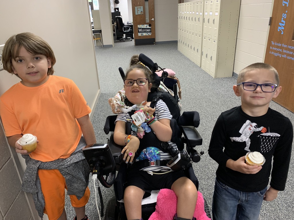 We finally got to treat the last of our Homecoming raffle ticket top sellers with cupcakes! These students were absent the day of our pizza party, and it was important to us that they were recognized for all of their hard work in supporting our school. Thank you again to everyone who participated, and everyone who purchased tickets! #CPSZEBRAPRIDE