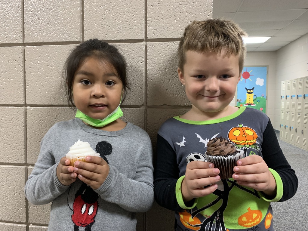 We finally got to treat the last of our Homecoming raffle ticket top sellers with cupcakes! These students were absent the day of our pizza party, and it was important to us that they were recognized for all of their hard work in supporting our school. Thank you again to everyone who participated, and everyone who purchased tickets! #CPSZEBRAPRIDE