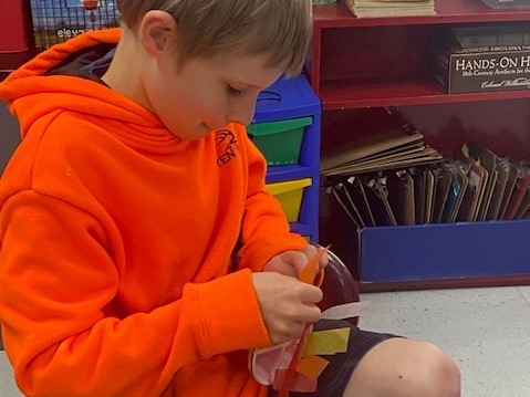 students making rockets