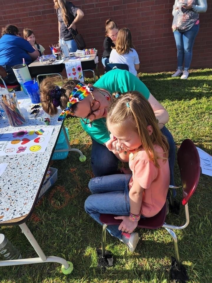teacher face painting