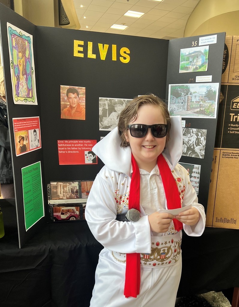 students dressed as elvis