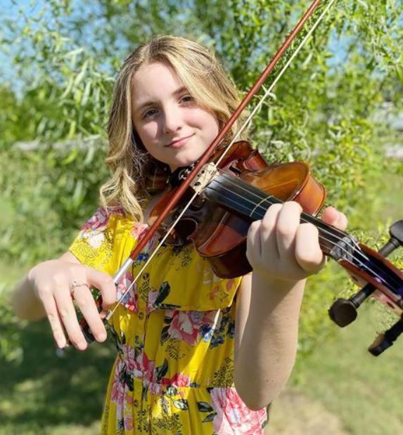 Cherokee Nation citizen Kenslea Barnwell is on her way to becoming an accomplished violinist.