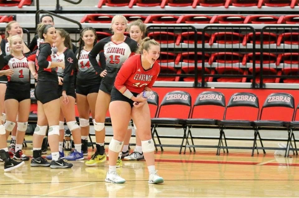 2nd Volleyball player in CHS history to play in All State games