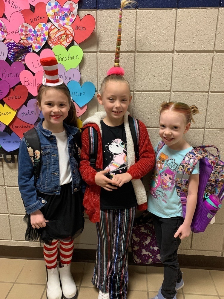 3 girls with crazy hair