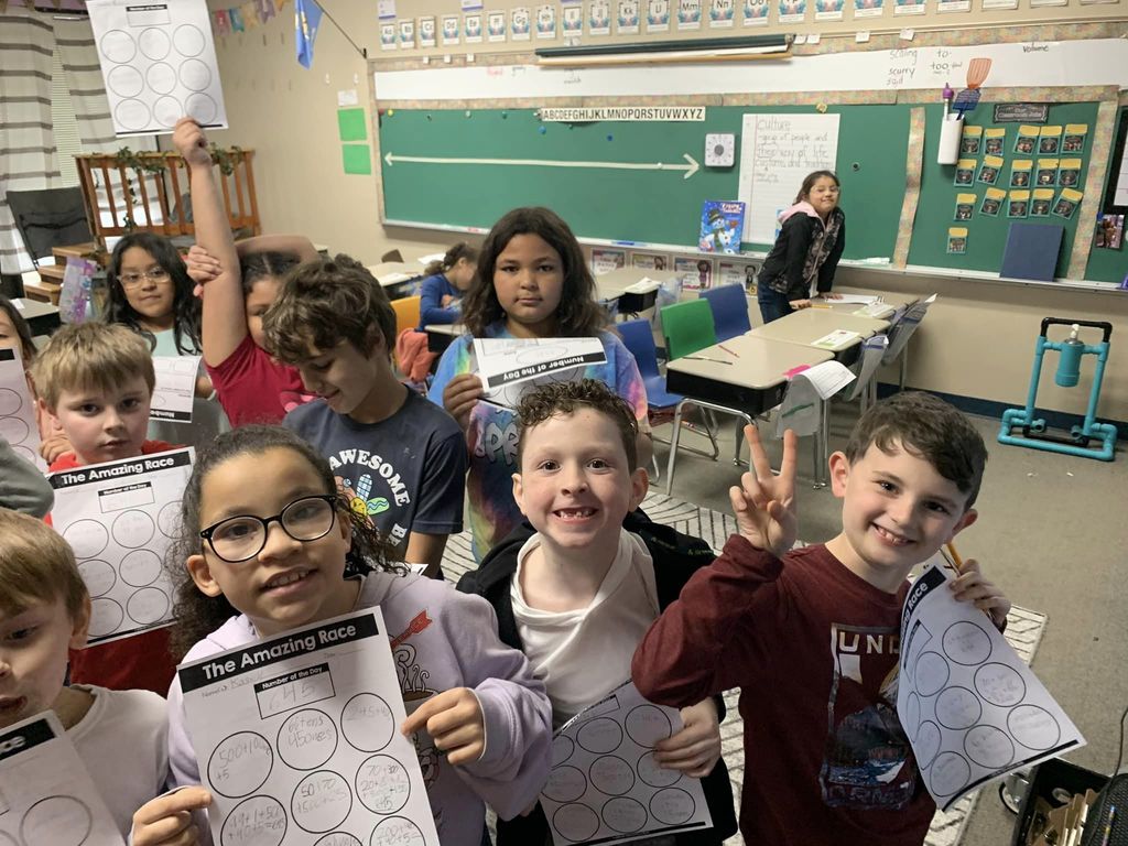 2nd Grade students practice decomposing three digit numbers!   Although it is important for them to know what digit is in each place value position such as hundreds, tens and ones; It is also important for them to understand different combinations of that same number.   🧮Decompose- break down a number into parts 645 6 hundreds, 4 tens and 5 ones (600+40+5) 6 hundreds 3 tens and 15 ones( 600+30+15) 6 hundreds 2 tens and 25 ones ( 600+20+25) Etc. 6 hundreds 1 ten and 35 ones 6 hundreds, 0 tens, and 45 ones Or… 5 hundred, 14 tens, 5 ones 4 hundred, 24 tens, 15 ones 3 hundred 34 tens, 25 ones  Any combination of numbers added  together to make 645.   #CPSZEBRAPRIDE
