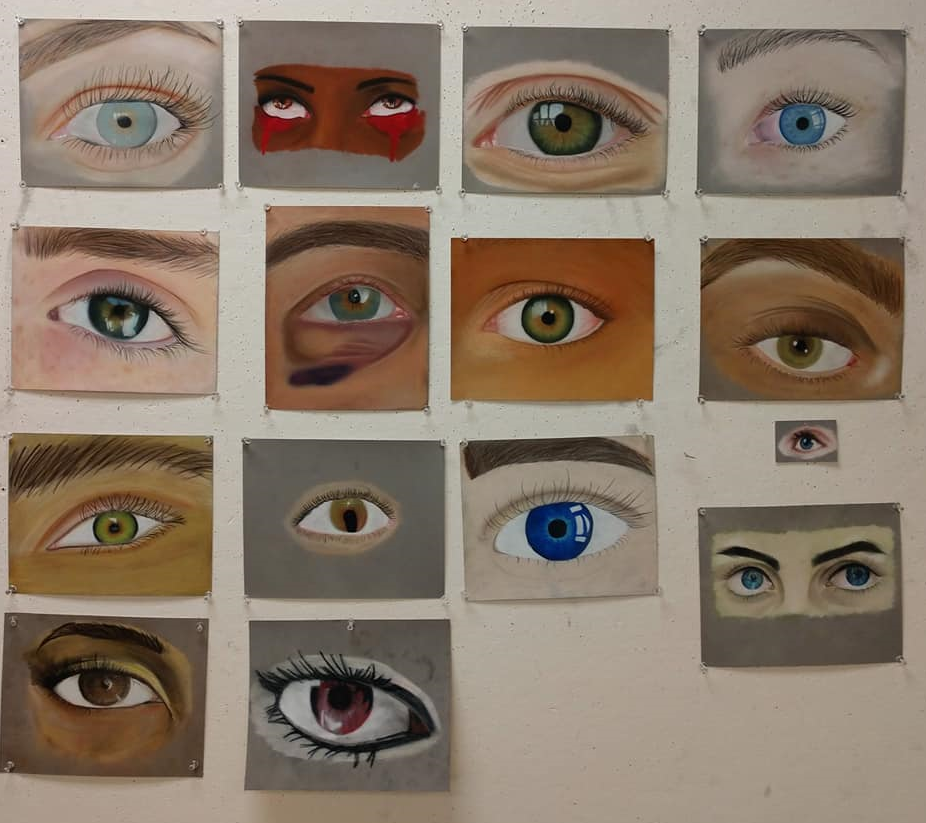 Studio Art Class studies realism