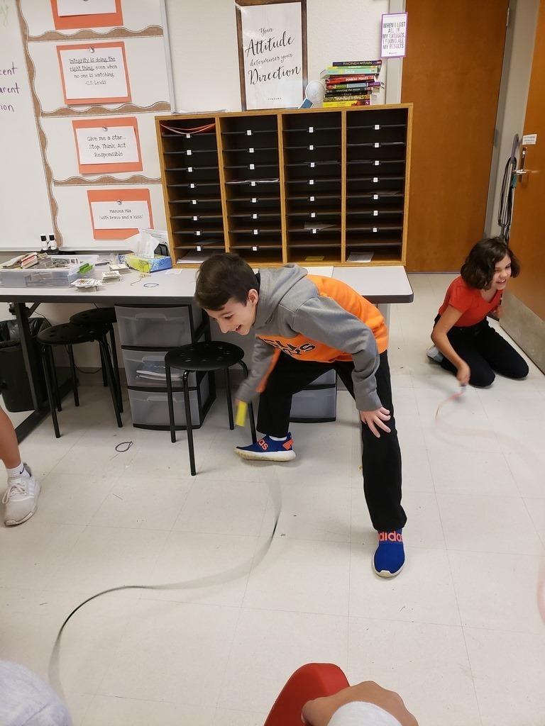 Mrs. Ritter's 5th-grade science class at, Catalayah,  makes some waves this week.
