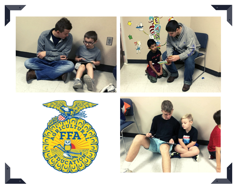 Claremore FFA Reads with Roosa