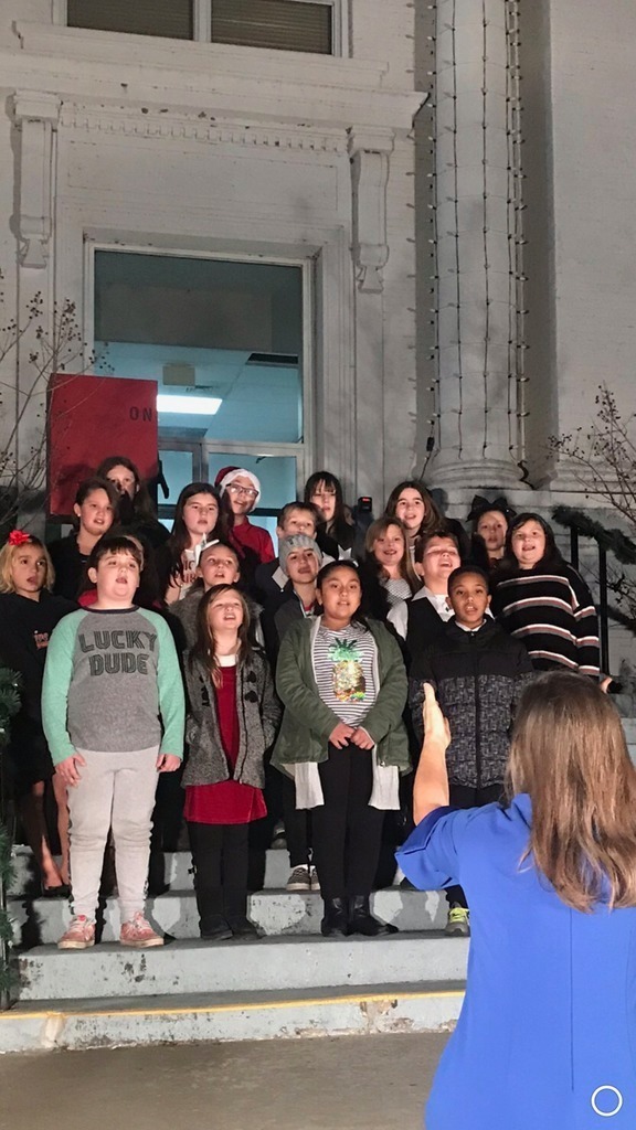 Claremont choir students joined RSU with their annual "Holiday on the Hill"