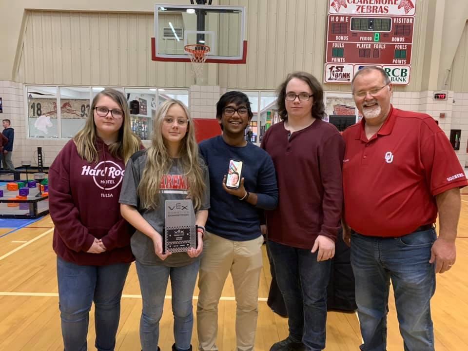 Claremore Robotics held the first tournament of the season with 39 teams from across the state competing.